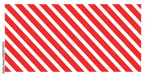 Red striped diagonal pattern on transparent background