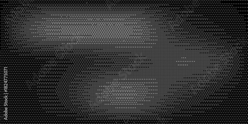 Konstfotografi Pixel bitmap texture pattern