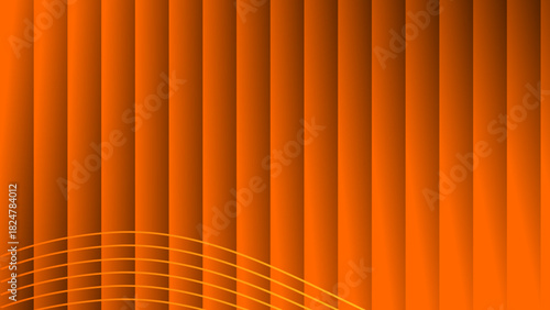 abstract orange background, Warm Geometric Flow: Modern Background Design Featuring Depth and Movement