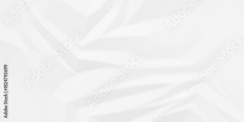 Creased white paper page vintage surface canvas. old paper crumple texture wrinkle parchment empty letter texture.	