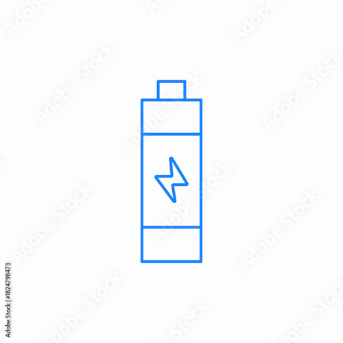 battery charge icon sign vector