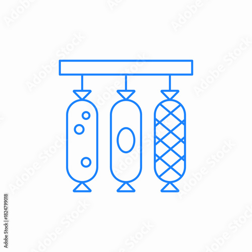 butcher section icon sign vector