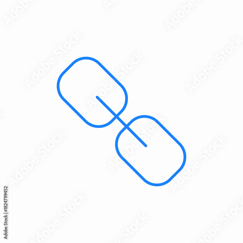 chain connection icon sign vector