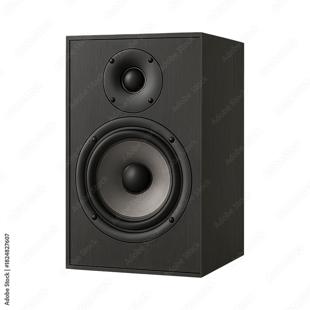 Fototapeta premium PNG Sleek modern audio speaker design.