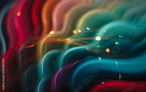 Vibrant Transition Festive Backdrop
