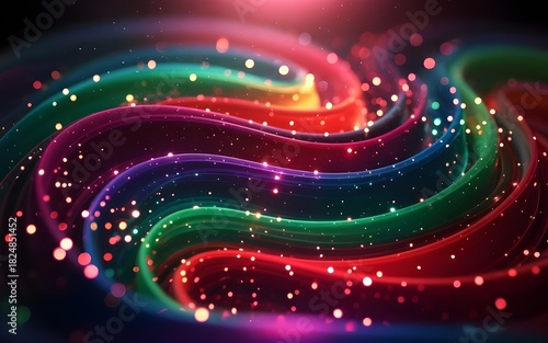Minimal Sparkle New Year Background