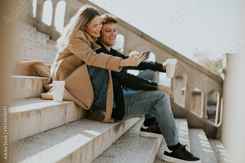 Couple enjoying a sunny day...