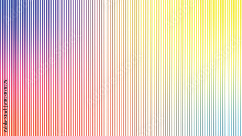 Abstract seamless vector illustration of a colorful retro vertical striped pattern, ideal for wallpaper, backdrop, or fabric design