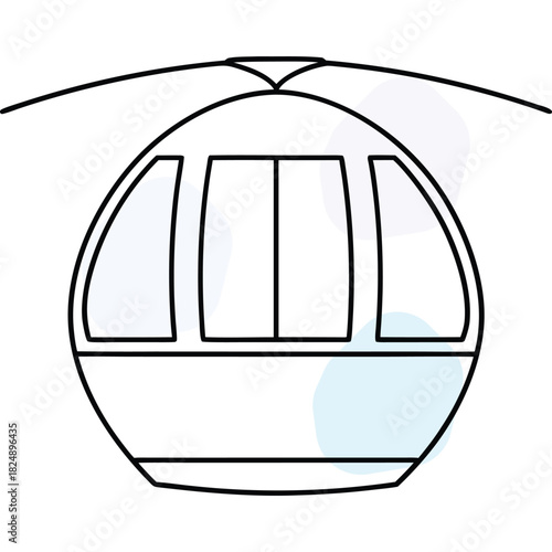 Gondola Cable Car Cabin Icon