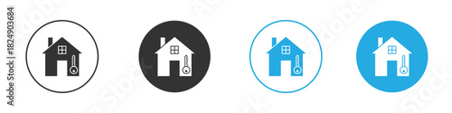 Selling or rent home icons logo vector EPS 10, flat vector illustrations