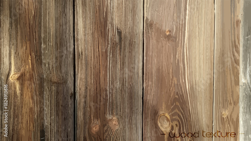 Seamless wood grain texture with realistic natural fibers and soft shading