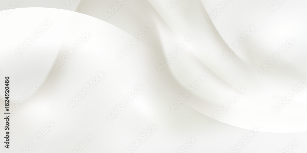 Obraz premium The texture of the satin fabric of white color for the background