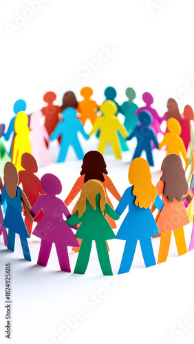 Papier Figuren Menschen