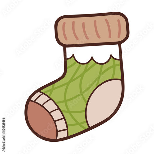 Knitted Sock Icon