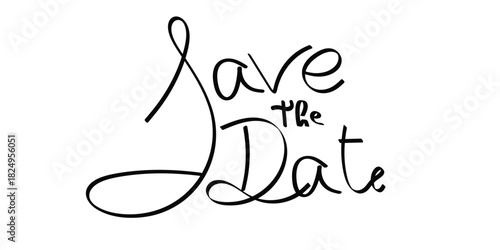 Save the date banner . Can be used for business, marketing and advertising. logo graphic design of event summit made for Technology and upcoming events. Vector EPS 10	