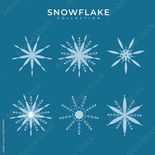 snow flakes winter collection
