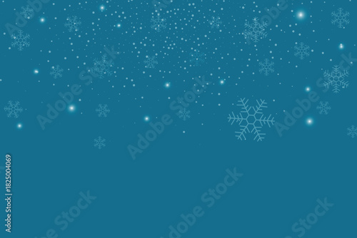snowflakes falling decoration for christmas winter new year