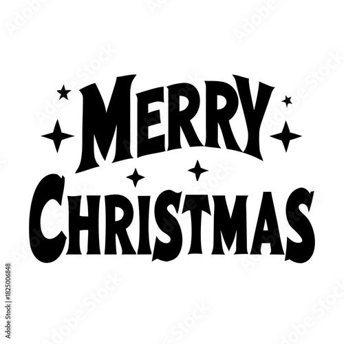 Merry Christmas text effects, Christmas retro style text effects
