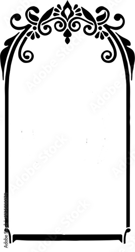 frame with floral ornament,Ornamental label frames. decorative vintage frame and retro badge