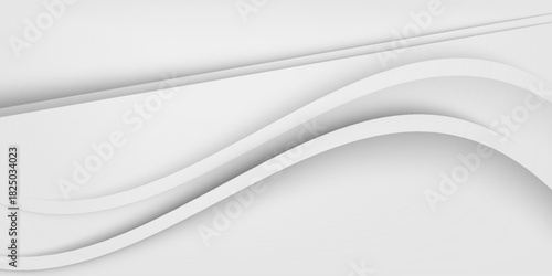 White gray satin texture that is white silver fabric silk panorama background with beautiful soft blur pattern natural.