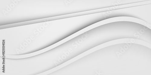 White gray satin texture that is white silver fabric silk panorama background with beautiful soft blur pattern natural.