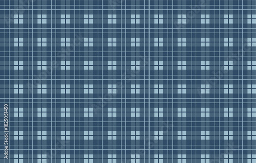 Ocean mist Grid checkered plaid pattern, tartan plaid seamless pattern background. Formal plaid check fabric background for textile, print and fashion design