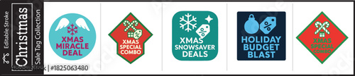 Boost Your Holiday Sales with this Christmas Tag Collection Featuring Festive Holiday Budget Blasts, Special Combos and Miracle Deals for the Season