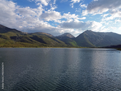 Rocky Mountains on Twin Lakes, Colorado