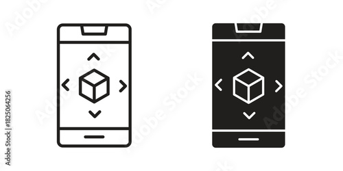 Ar apps icons. High-quality vector designs