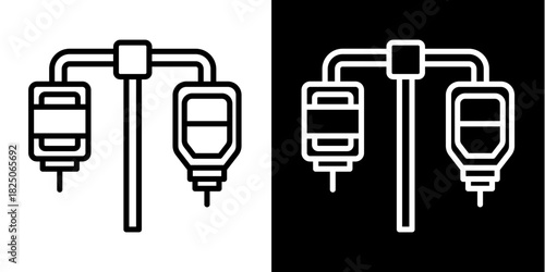 Chemotherapy  Icon Set White Mix Style Collection