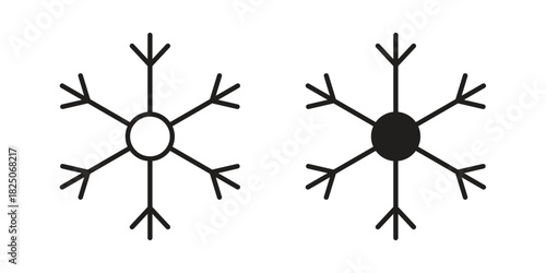 Cold icons. High-quality vector designs