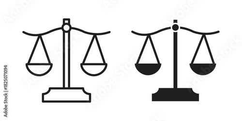 Economies of scale icons. High-quality vector designs