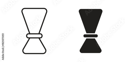 Jigger icons. High-quality vector designs