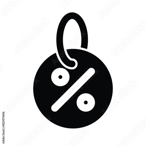 Label icon design template