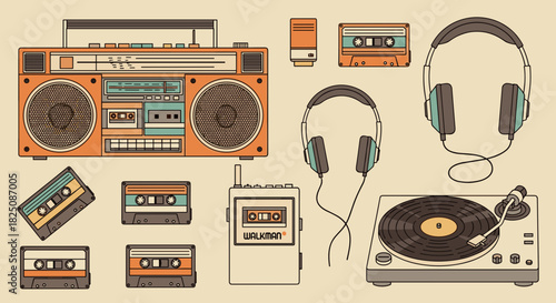 Vintage Audio Equipment Collection