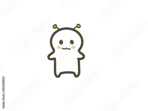 Cute Insect Fairy Character Illustration | Kawaii Fantasy Creature