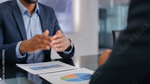 Two Businessmen Confirming a Deal with a Handshake