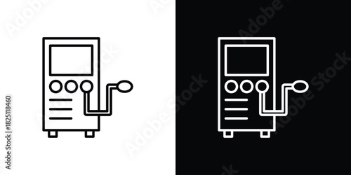 Dialysis icon symbol, Set of line icons pack