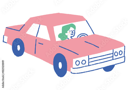 Women Drivers Enjoying Their Day Off_Color