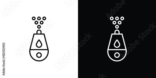 Humidifier icon symbol, Set of line icons pack