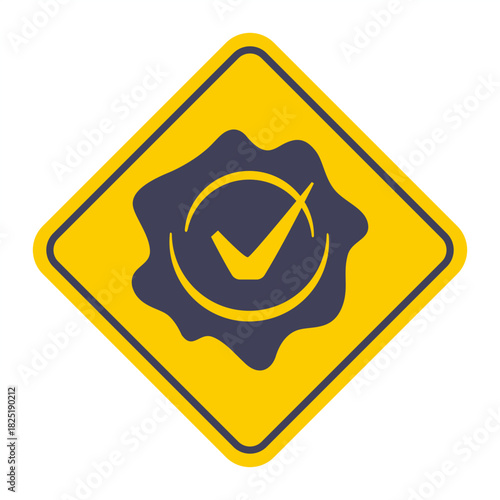 Realistic sealing stamp vector. Vector illustration