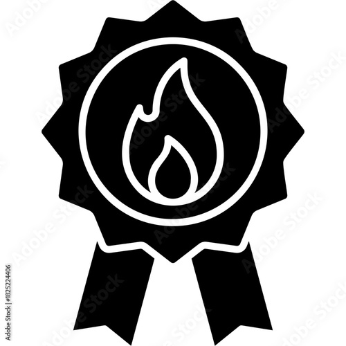 Glyph Solid Hot Item Icon