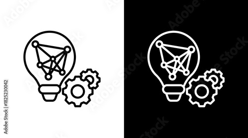 Algorithm With Icon Set Design