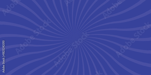 Dynamic Blue Swirl Background with Radial Burst Lines Creating a Concentric Vortex Effect for Abstract Design and Visual Impact