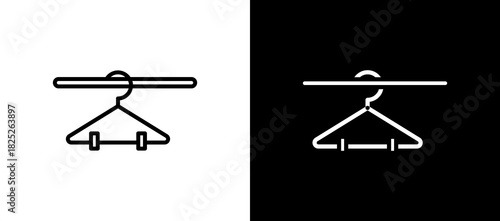 Hanger blackwhite icon