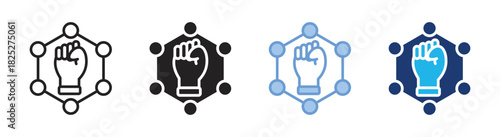 Unity icon set multiple style collection