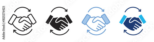 Understanding icon set multiple style collection