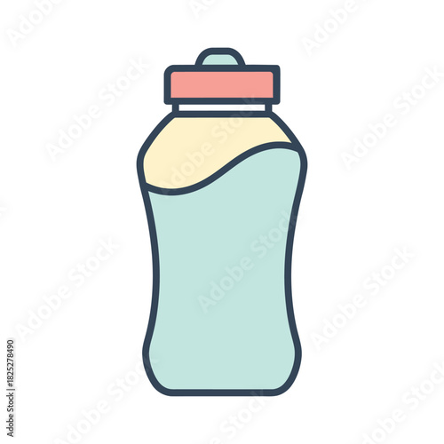 Dish Soap Bottle Icon Vector illustration.eps