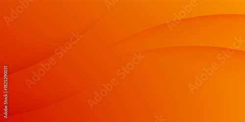 Orange abstract gradient backgound. modern wave for banner template, Modern trendy design in Vector Illustration