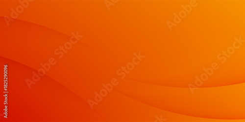 Orange abstract gradient backgound. modern wave for banner template